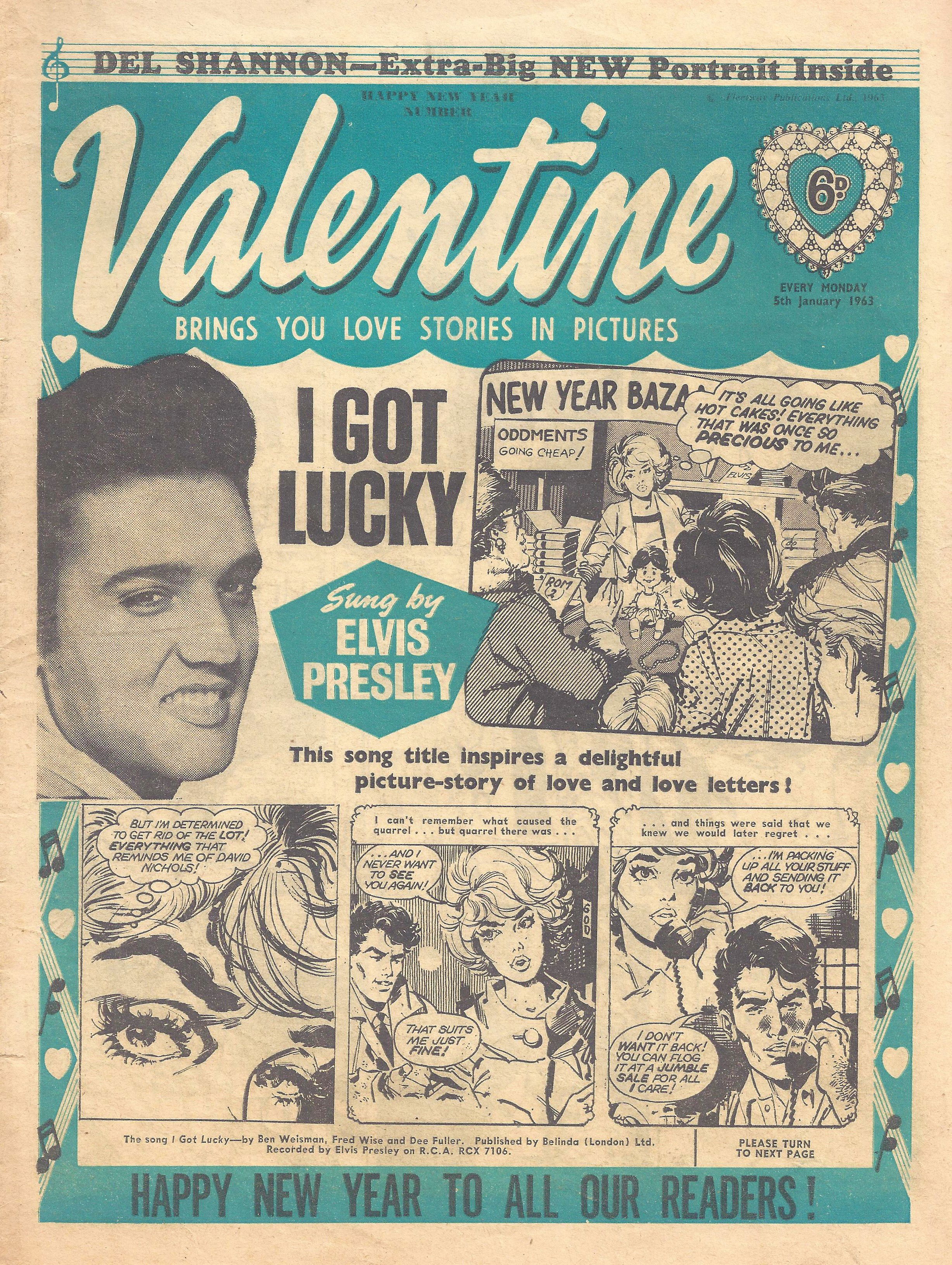 Valentine (Fleetway, 1960 series) 5 January 1963 (5 January 1963)