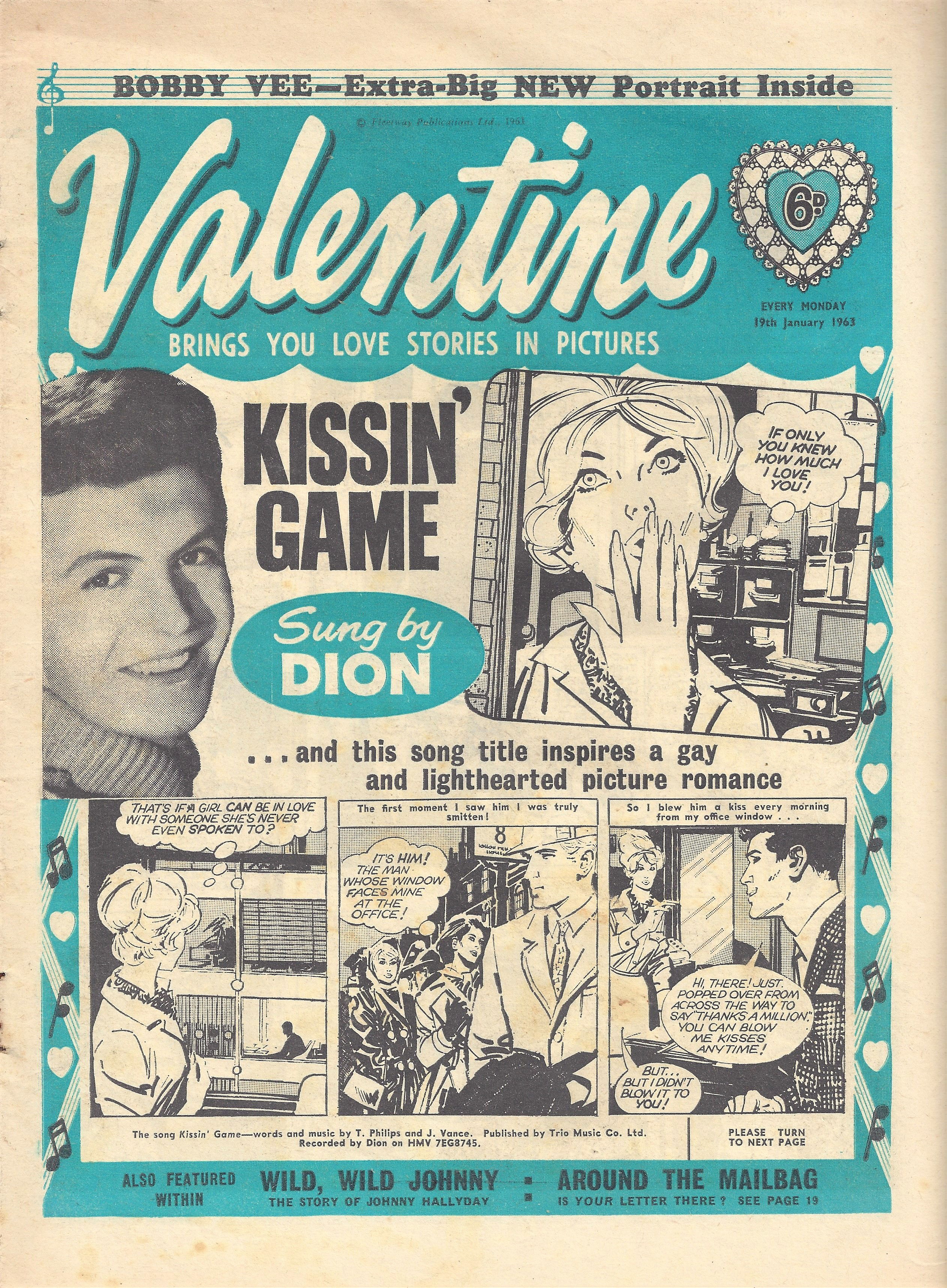 Valentine (Fleetway, 1960 series) 19 January 1963 (19 January 1963)