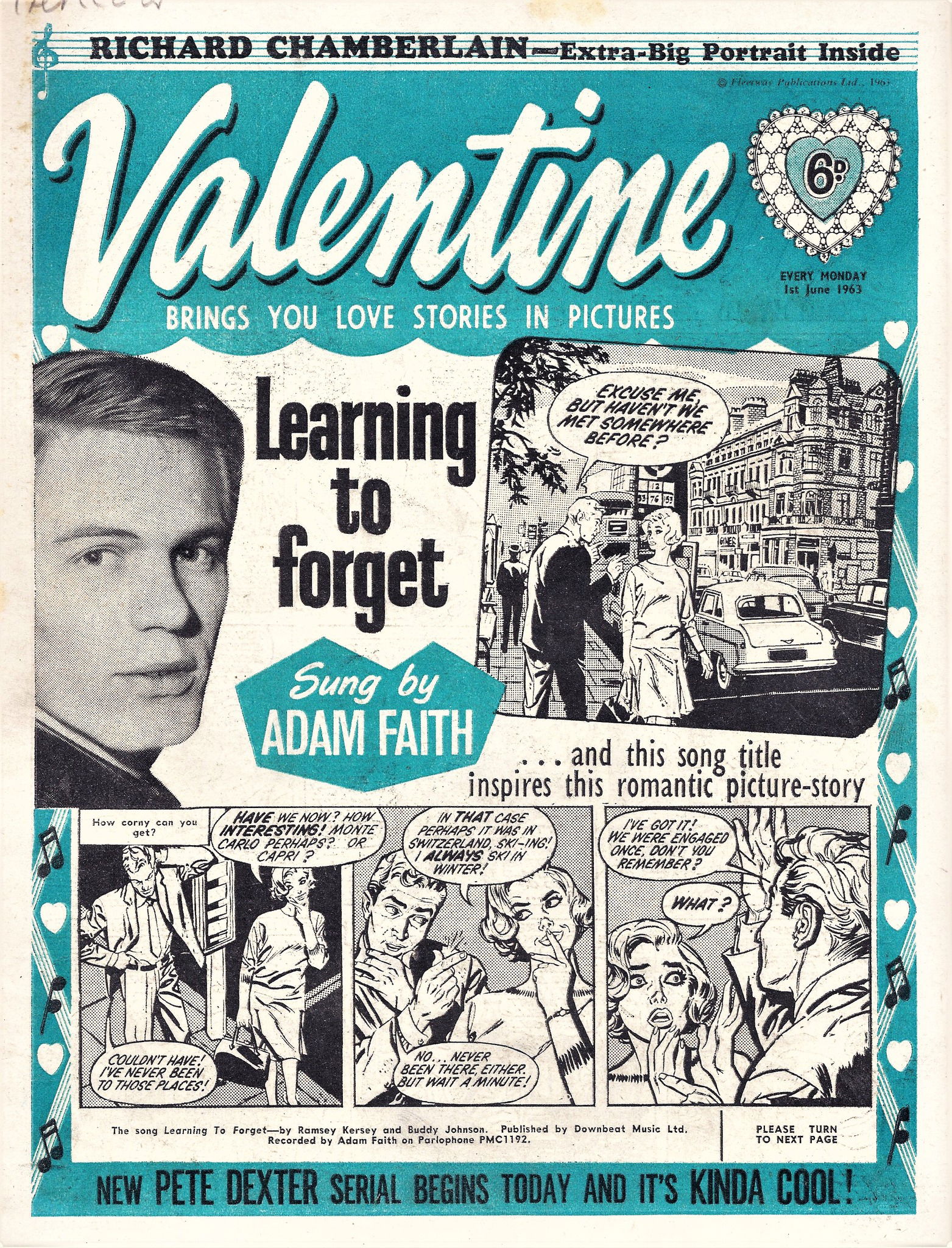 Valentine (Fleetway, 1960 series) 1 June 1963 (1 June 1963)