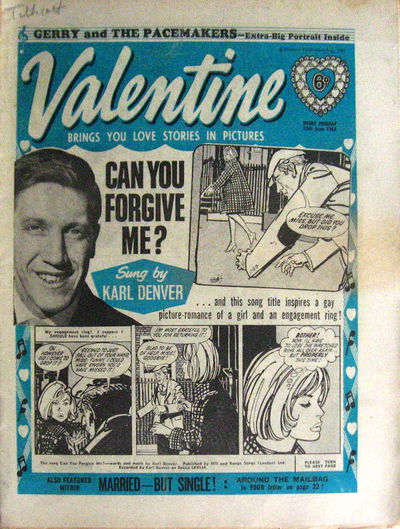 Valentine (Fleetway, 1960 series) 15 June 1963 (15 June 1963)