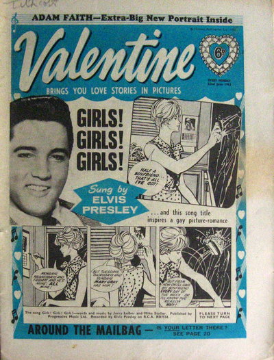 Valentine 22 June 1963