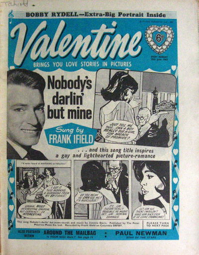 Valentine (Fleetway, 1960 series) 29 June 1963 (29 June 1963)