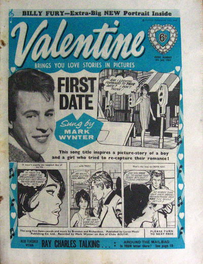 Valentine (Fleetway, 1960 series) 6 July 1963 (6 July 1963)