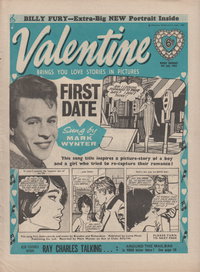Valentine (Fleetway, 1960 series) 6 July 1963