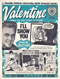 Valentine (Fleetway, 1960 series) 13 July 1963