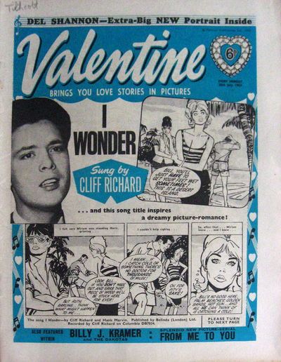 Valentine (Fleetway, 1960 series) 20 July 1963 (20 July 1963)