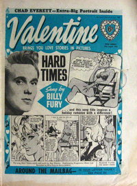 Valentine (Fleetway, 1960 series) 24 August 1963