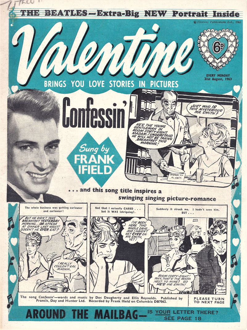 Valentine (Fleetway, 1960 series) 31 August 1963 (31 August 1963)