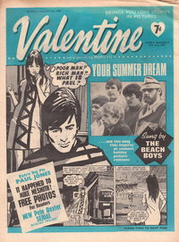 Valentine (Fleetway, 1960 series) 8 July 1967