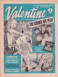 Valentine (Fleetway, 1960 series) 29 July 1967