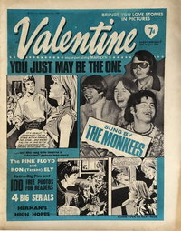Valentine (Fleetway, 1960 series) 19 August 1967