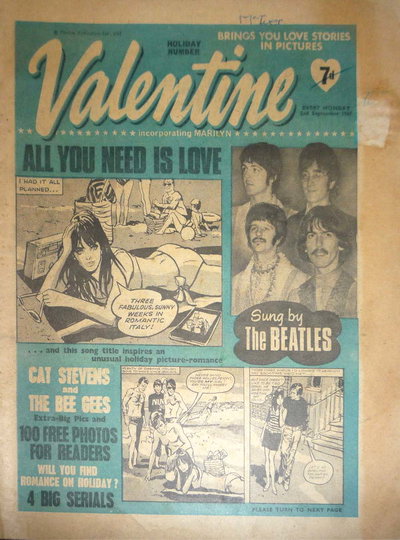 Valentine 2 September 1967