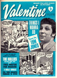 Valentine (Fleetway, 1960 series) 9 September 1967