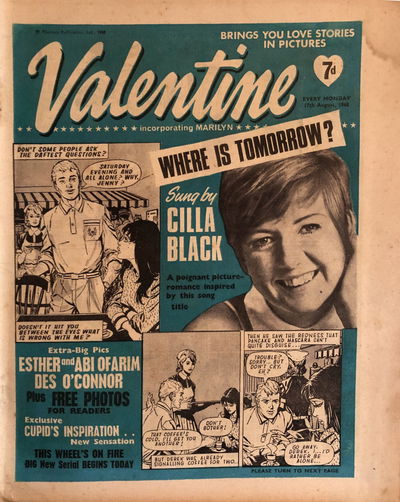 Valentine (Fleetway, 1960 series) 17 August 1968 (17 August 1968)