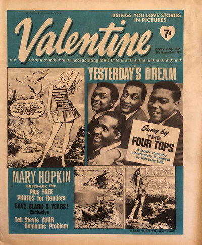 Valentine 16 November 1968
