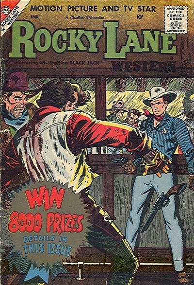 Rocky Lane Western  #84 (April 1959)