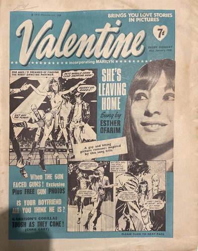 Valentine 18 January 1969