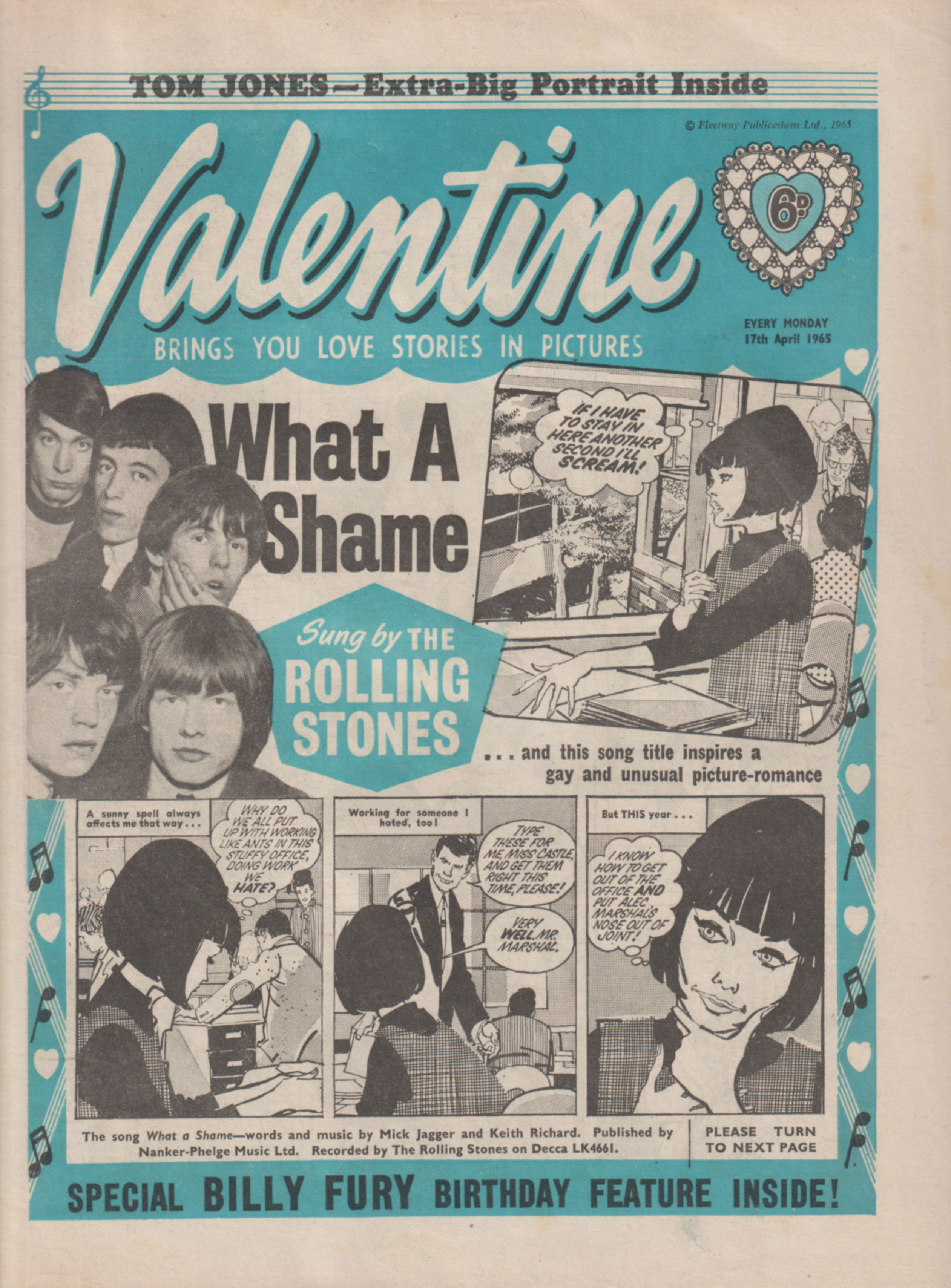 Valentine (Fleetway, 1960 series) 17 April 1965 (17 April 1965)