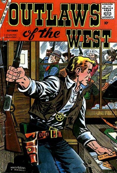Outlaws of the West  #16 (September 1958)