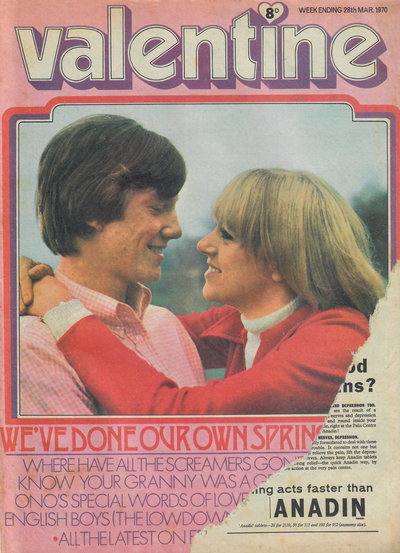 Valentine 28 March 1970