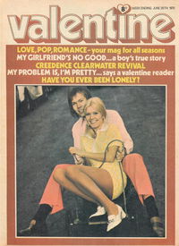 Valentine (IPC, 1968 series) 20 June 1970