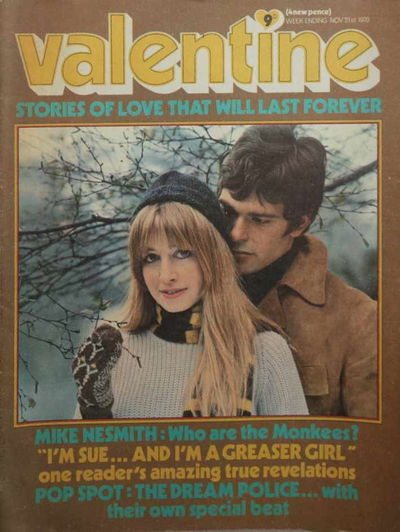 Valentine (IPC, 1968 series) 21 November 1970 (21 November 1970)