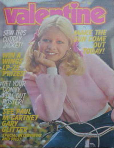 Valentine 21 July 1973