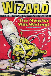 Wizard (D.C Thompson, 1970 series)  #233 (23 July 1974)