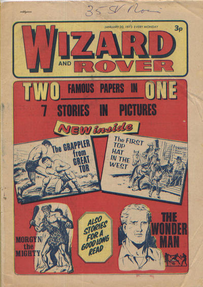 Wizard  #154 (20 January 1973)