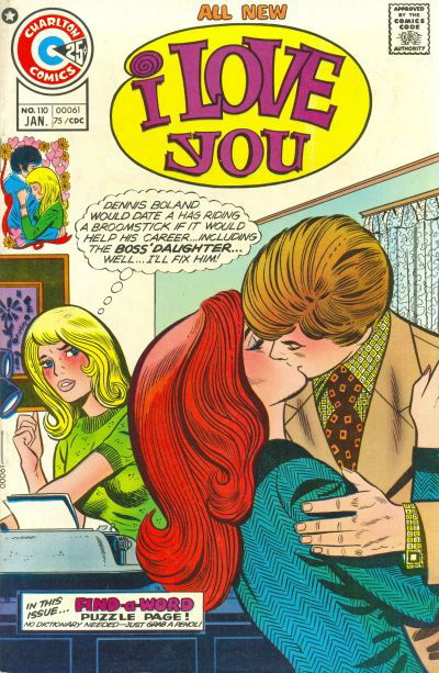 I Love You (Charlton, 1955 series) #110 January 1975