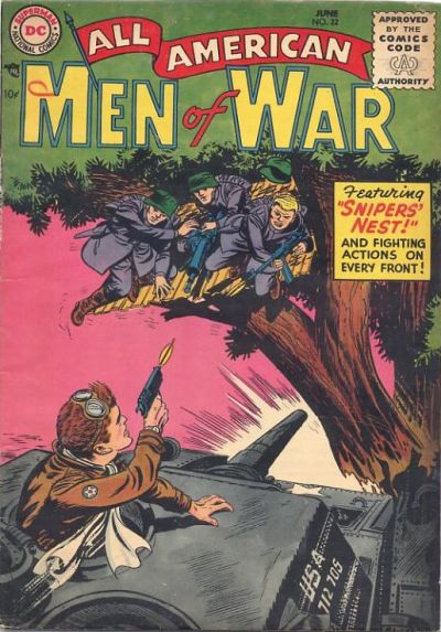 All-American Men of War (DC, 1953 series) #22 (June 1955)