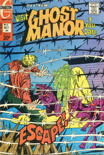 Ghost Manor (Charlton, 1971 series) #15 October 1973