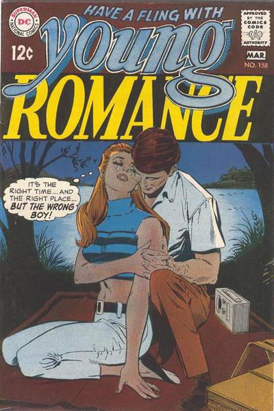 Young Romance (DC, 1963 series) #158 February-March 1969