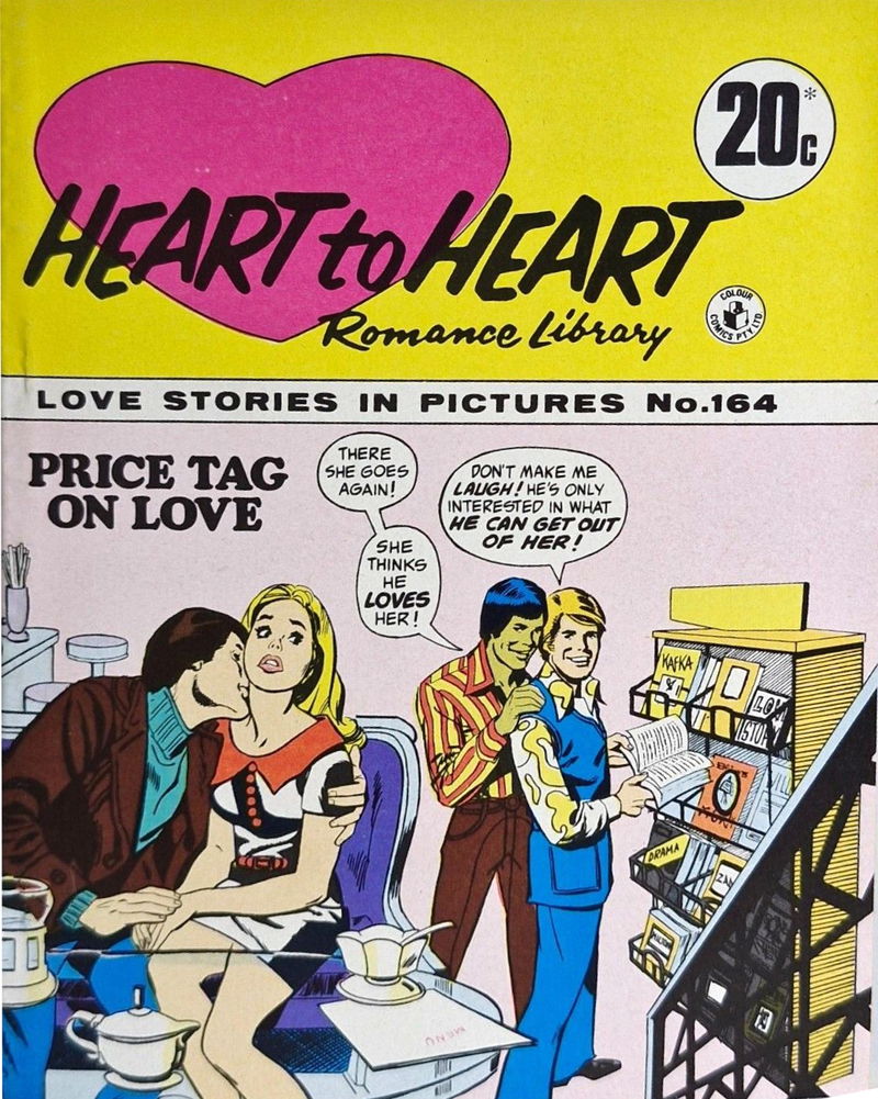 Heart to Heart Romance Library (Colour Comics, 1958 series) #164 ([January 1972?])