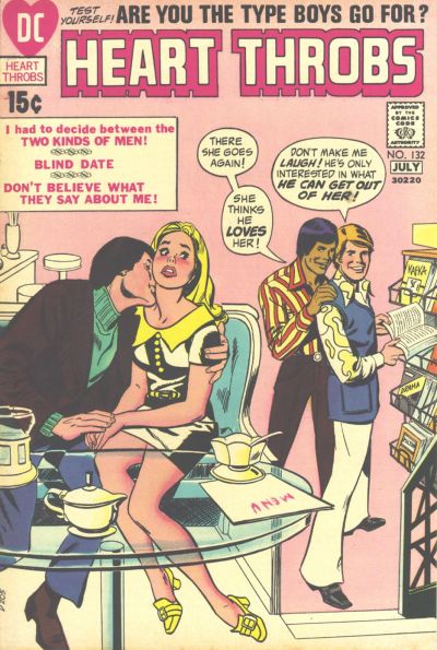 Heart Throbs (DC, 1957 series) #132 (June-July 1971)