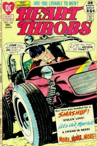 Heart Throbs (DC, 1957 series)  #136 (December 1971) — Smashup!