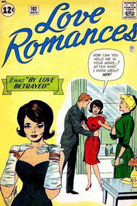 Love Romances (Marvel, 1949 series) #102 November 1962