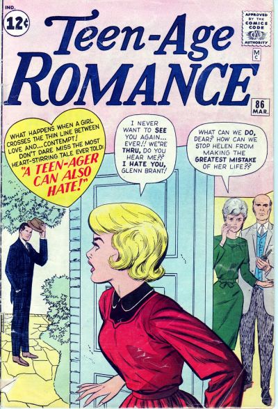 Teen-Age Romance  #86 (March 1962)