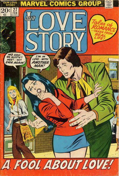 Our Love Story (Marvel, 1969 series) #27 February 1974