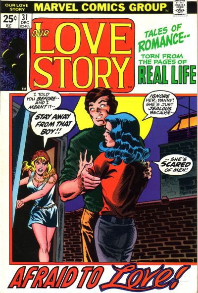 Our Love Story (Marvel, 1969 series) #31 December 1974