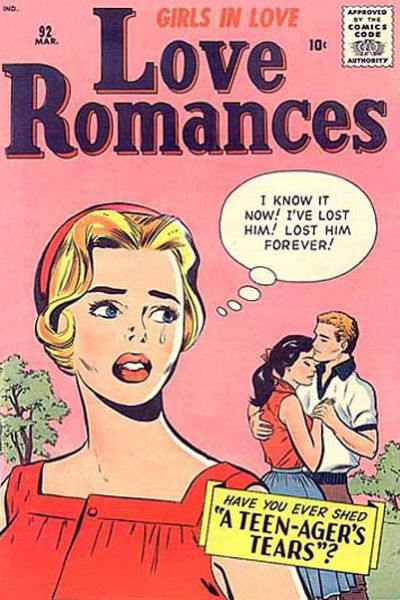 Love Romances (Marvel, 1949 series) #92 March 1961