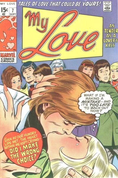 My Love (Marvel, 1969 series) #7 (September 1970)