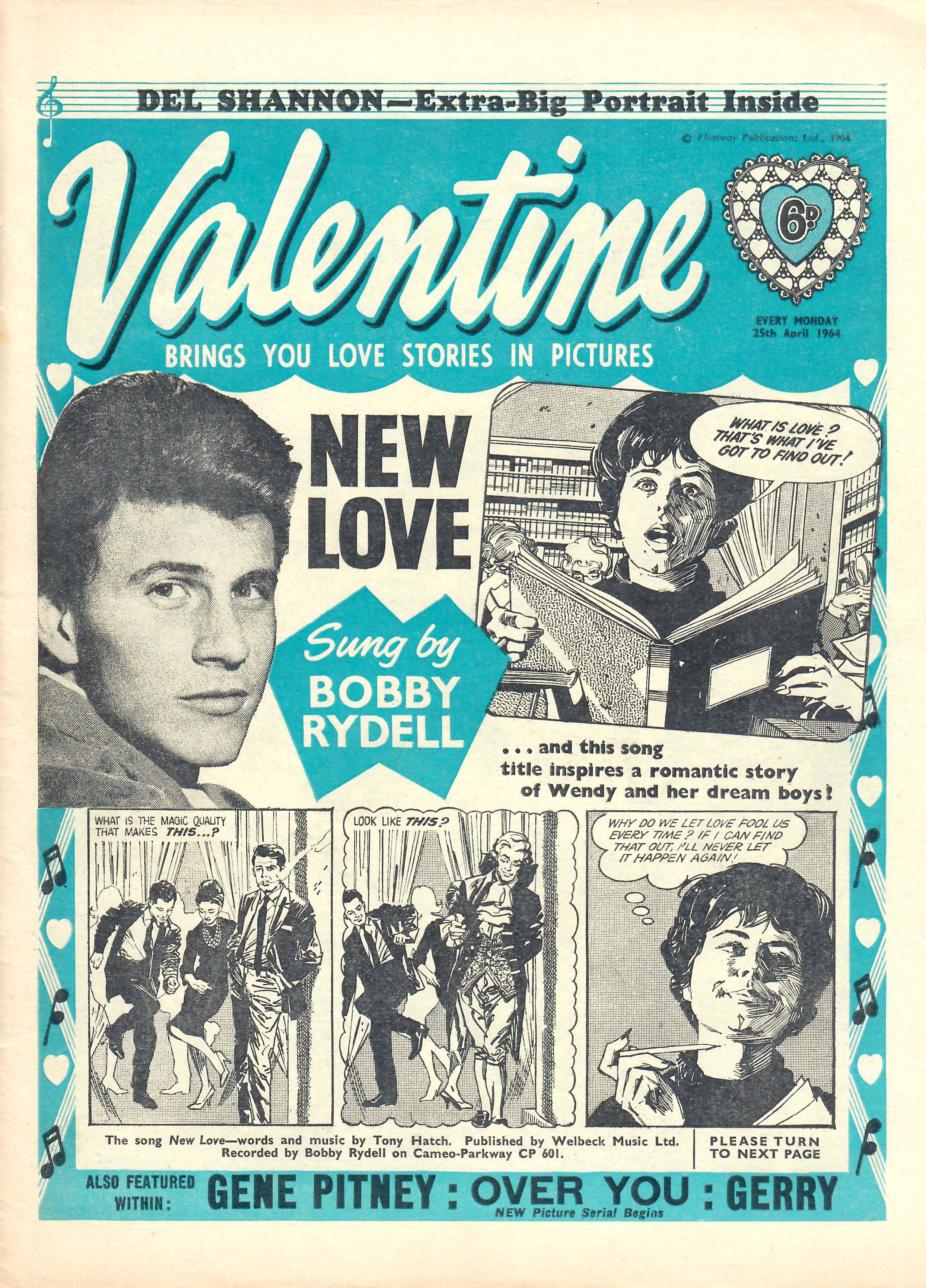 Valentine (Fleetway, 1960 series) 25 April 1964 (25 April 1964)