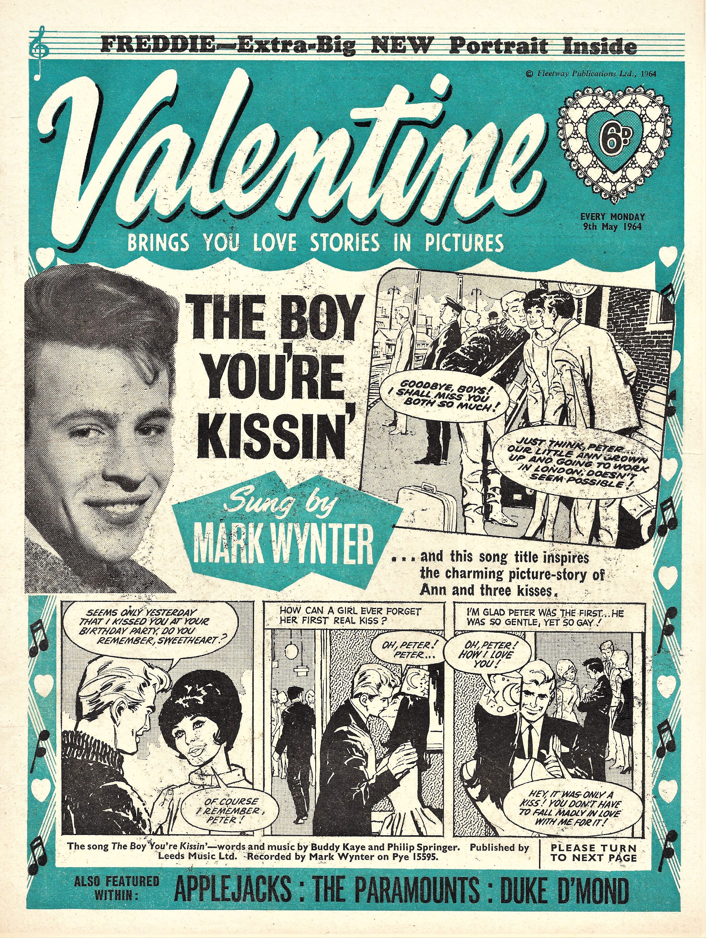 Valentine (Fleetway, 1960 series) 9 May 1964 (9 May 1964)