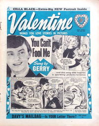 Valentine (Fleetway, 1960 series) 30 May 1964