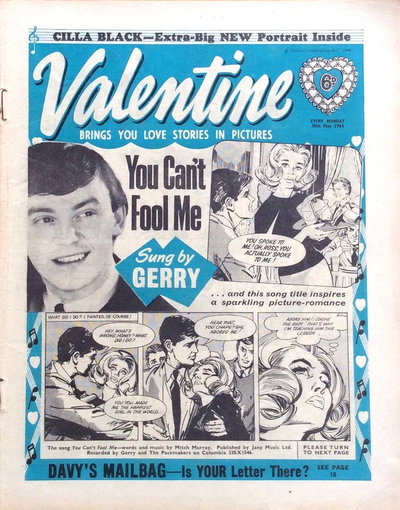 Valentine 30 May 1964