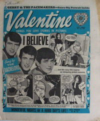 Valentine (Fleetway, 1960 series) 4 July 1964