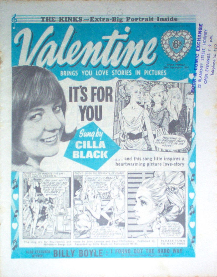 Valentine (Fleetway, 1960 series) 26 September 1964 (26 September 1964)