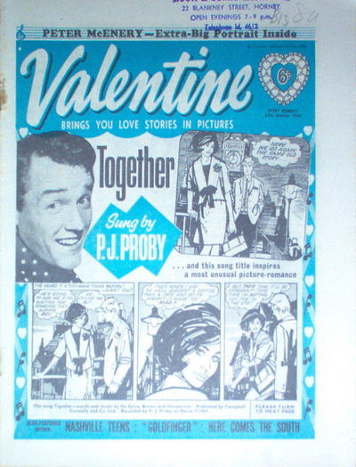 Valentine (Fleetway, 1960 series) 24 October 1964