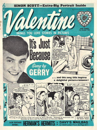 Valentine 31 October 1964